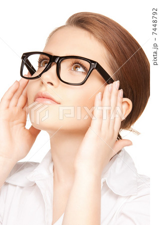lovely woman in spectacles lovely woman in spectacles 7448792