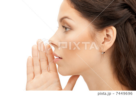 woman whispering gossip 7449696