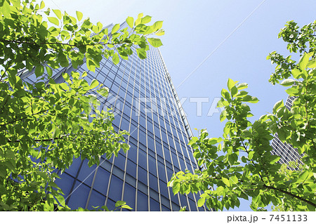 大阪、新緑の北区梅田付近 大阪、新緑の北区梅田付近 7451133