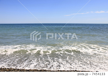 七里御浜の水平線 七里御浜の水平線 7454133