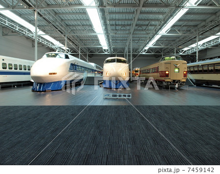 JR東海道新幹線・0系21形式、100系123形式、クハ381形式電車 JR東海道新幹線・0系21形式、100系123形式、クハ381形式電車 7459142