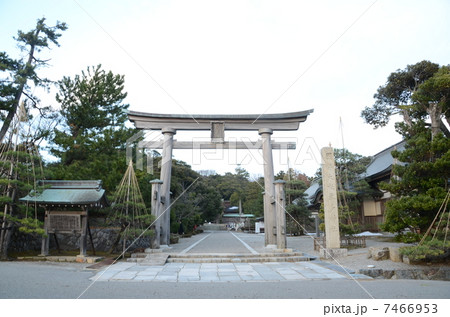 気多大社・鳥居【横】 7466953