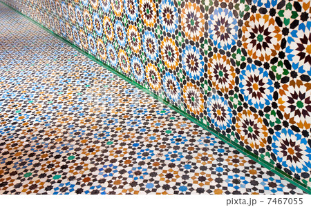 moroccan vintage tile background 7467055