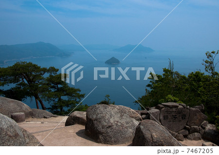 宮島・獅子岩からの風景 宮島・獅子岩からの風景 7467205