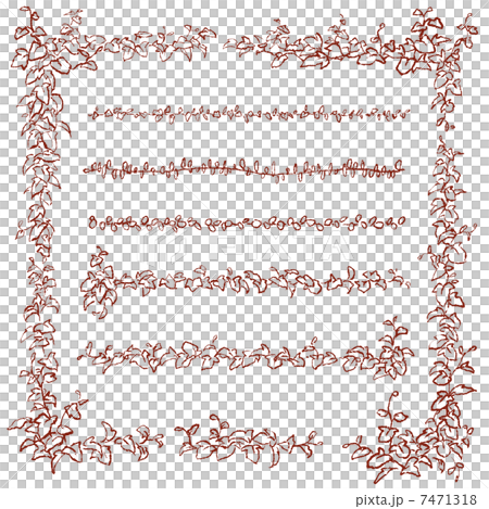 Frame rule - Stock Illustration [7471318] - PIXTA
