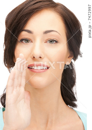 woman whispering gossip 7472997