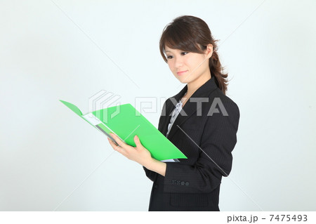 女性ビジネスイメージ 女性ビジネスイメージ 7475493