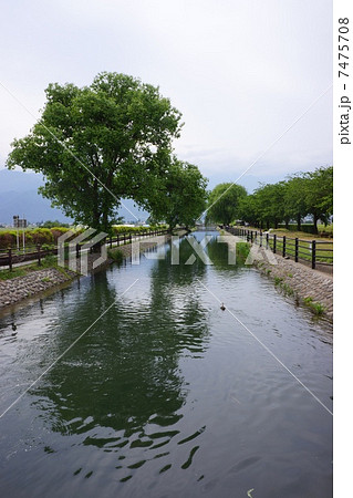 安曇野　拾ヶ堰 7475708