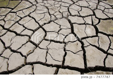 6月　大地・土15ひび割れ 7477787