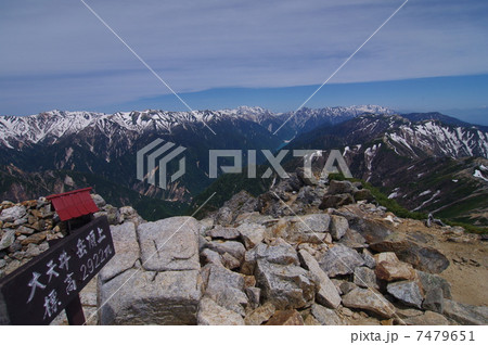 大天井岳山頂 7479651