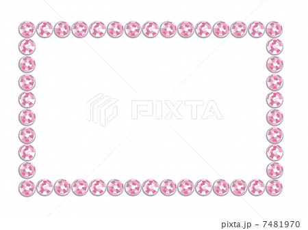 ピンクのラインストーンのイラスト素材 [7481970] - PIXTA