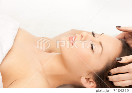 beautiful woman in massage salon beautiful woman in massage salon 7484239