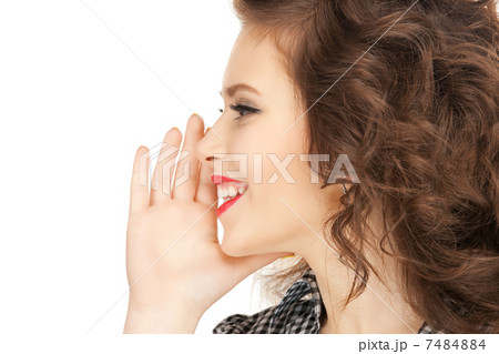 woman whispering gossip 7484884