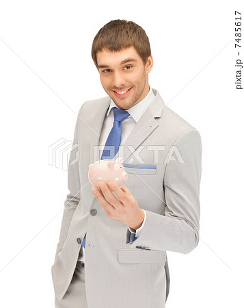 man with piggy bank 7485617