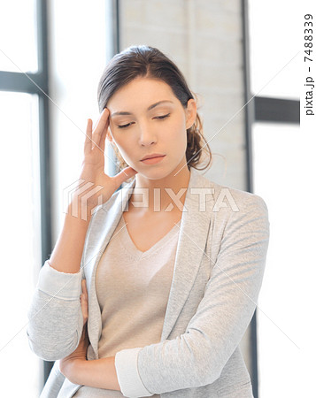 unhappy woman 7488339