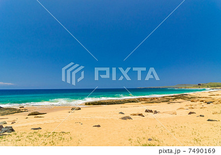 ハワイ モロカイ島 西海岸 ケプヒビーチ ハワイ モロカイ島 西海岸 ケプヒビーチ 7490169