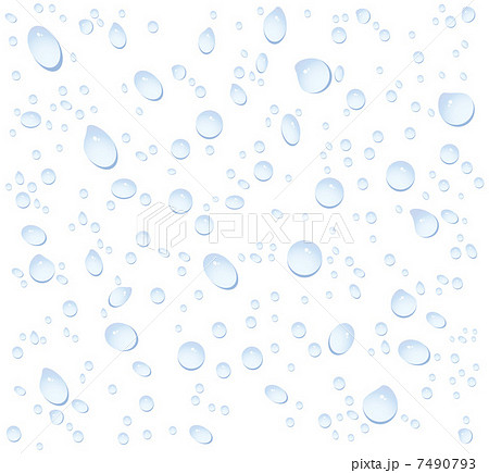 water drops on glass 7490793