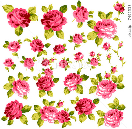 薔薇の飾り 薔薇の飾り 7492533
