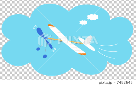 Rubber powered aircraft 7492645