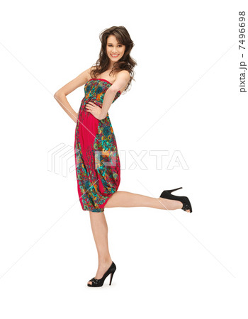 lovely woman in elegant dress lovely woman in elegant dress 7496698