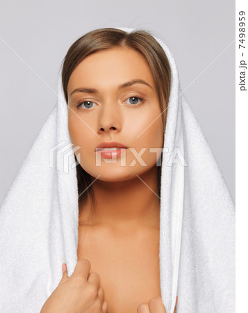 beautiful woman in towel beautiful woman in towel 7498959