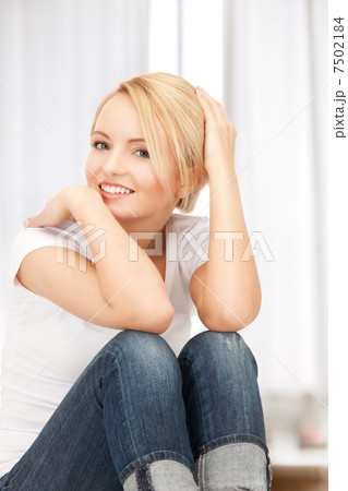 happy and carefree teenage girl 7502184