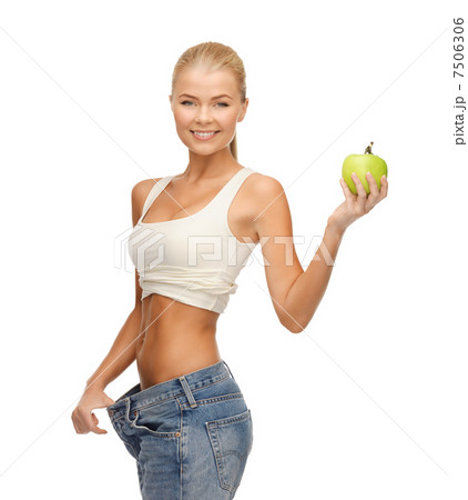 sporty woman showing big pants 7506306