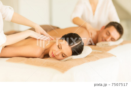 couple in spa couple in spa 7507517