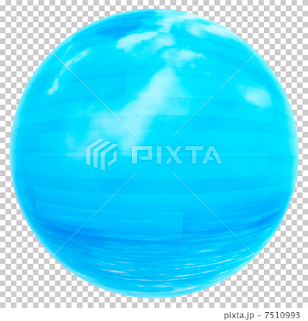 青い球体 7510993