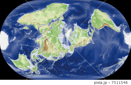 世界全図 7511546