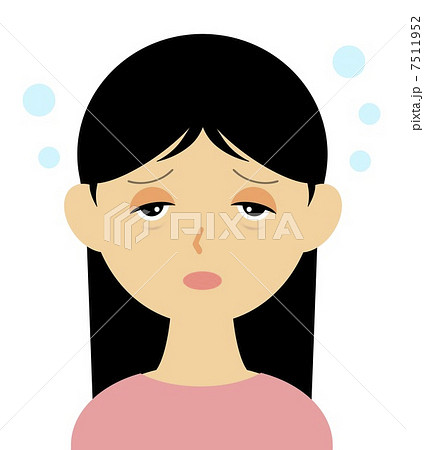 寝不足の女性 7511952