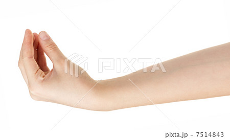 empty female teen hand empty female teen hand 7514843