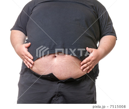 Fat man with a big belly Fat man with a big belly 7515008