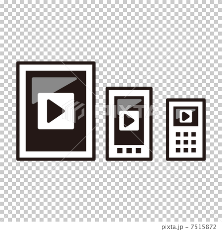 再生アイコンの家電 再生アイコンの家電 7515872