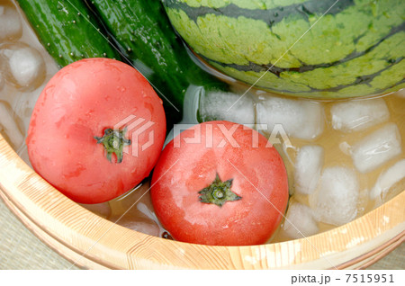 冷やした夏野菜 冷やした夏野菜 7515951