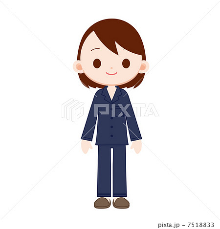 パジャマを着た女性 7518833