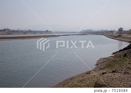 山国川　下流　河口付近　 7519384