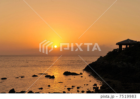 観音崎の夕日 観音崎の夕日 7519983