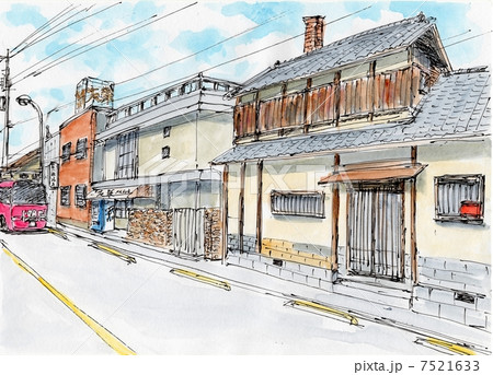 レトロな町⑧ 7521633