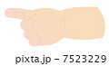 子供の手で指さし 7523229