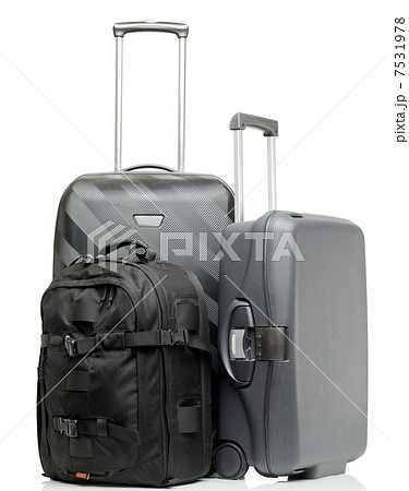 Suitcase isolated on a white background. Suitcase isolated on a white background. 7531978