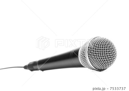 Microphone isolated on white 7533737
