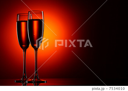Pair of champagne flutes Pair of champagne flutes 7534010