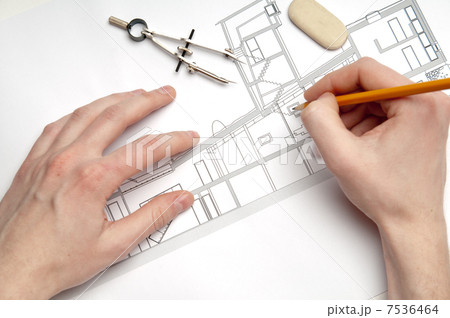 Construction blueprint Construction blueprint 7536464