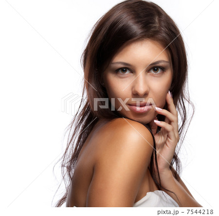 Portrait of a beautiful woman Portrait of a beautiful woman 7544218