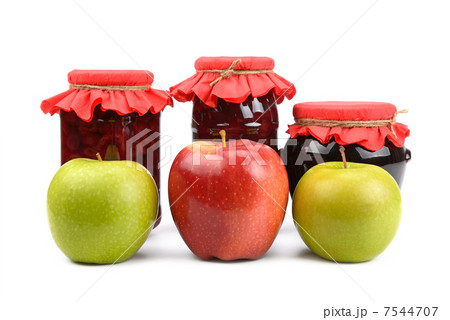 apples and  jam 7544707