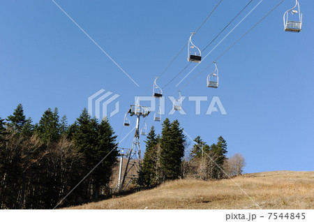 Cableway ready and now snow yet 7544845