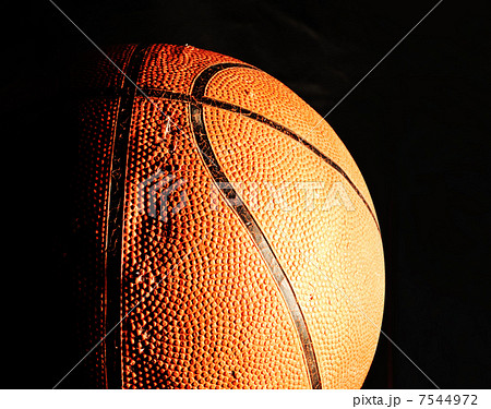 basketball ball in dark 7544972