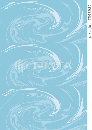 和風模様墨流し 7548989