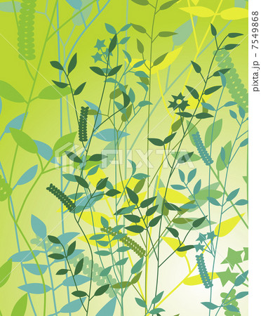 植物柄のパターン 植物柄のパターン 7549868